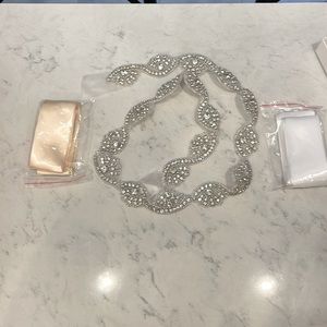 Sparkly Belt for Bride, MOH, or Bridesmaid